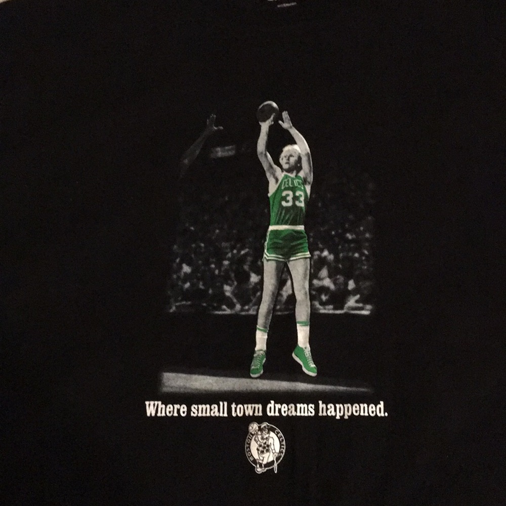 Boston Celtics Larry Bird T-shirt men’s 2xl
